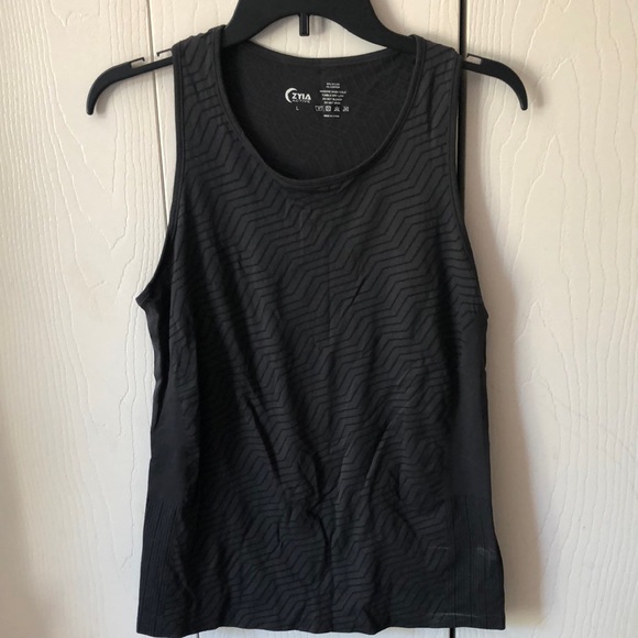 ZYIA Tops Zyia Active Copper Charge Tank Poshmark